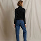Cindy Stripe Turtleneck