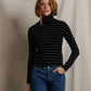 Cindy Stripe Turtleneck