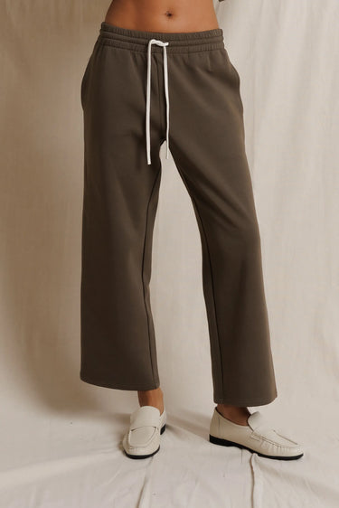 Claud Pureform Track Pants- Dark Olive