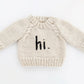Hi. Crew Neck Sweater