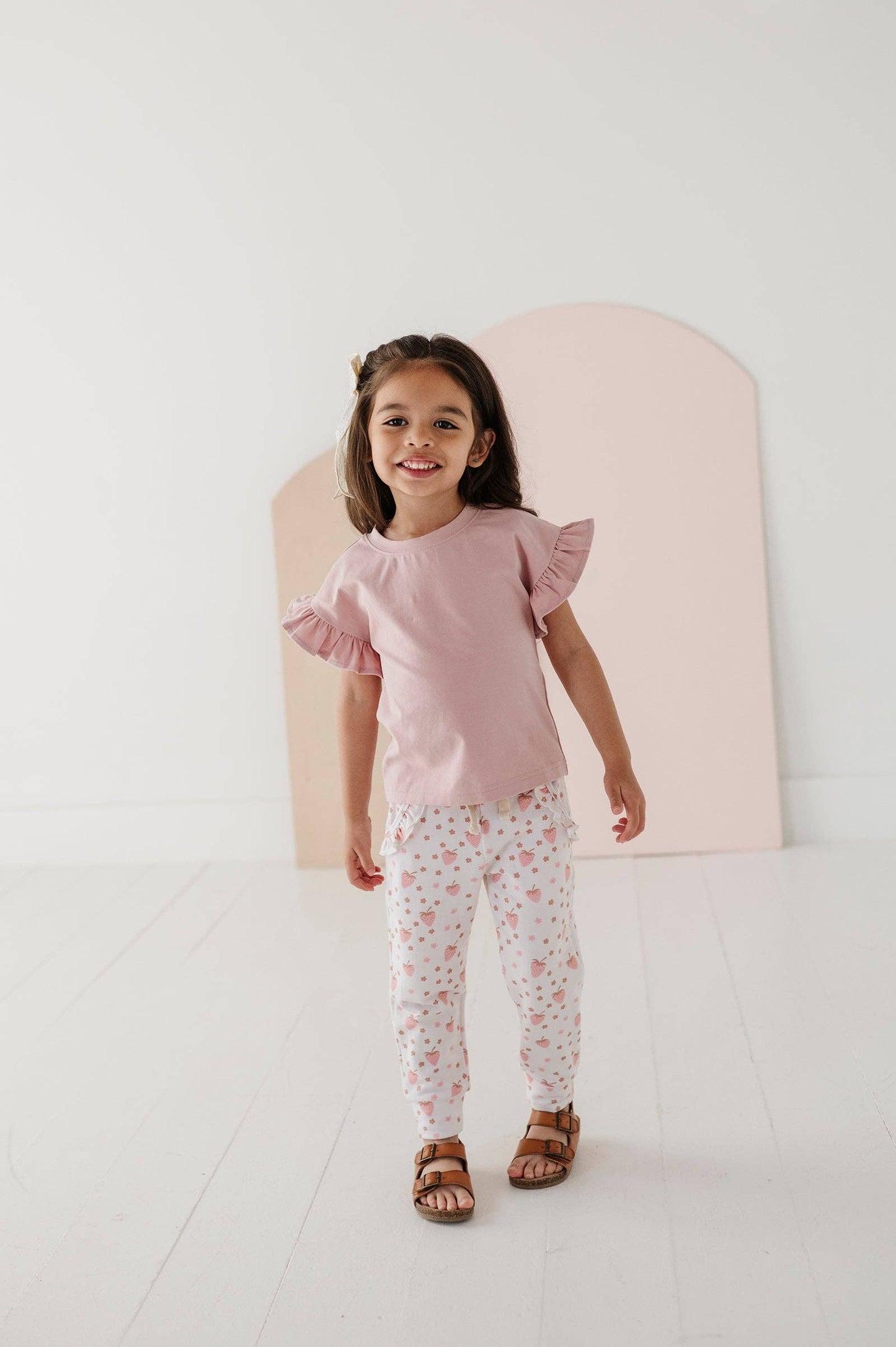 Ruffle Sleeve Top