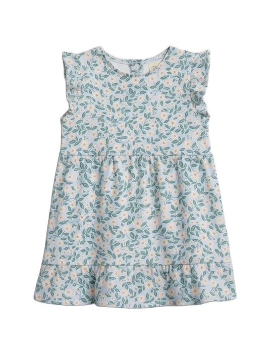 Tilly Tiered Dress - Arbor Floral / Powder + Shell