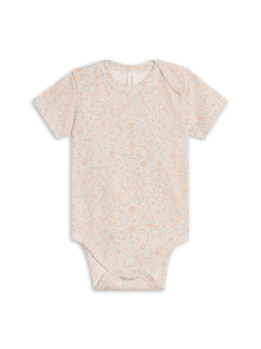Afton Bodysuit - Belmont Floral / Shell + Powder