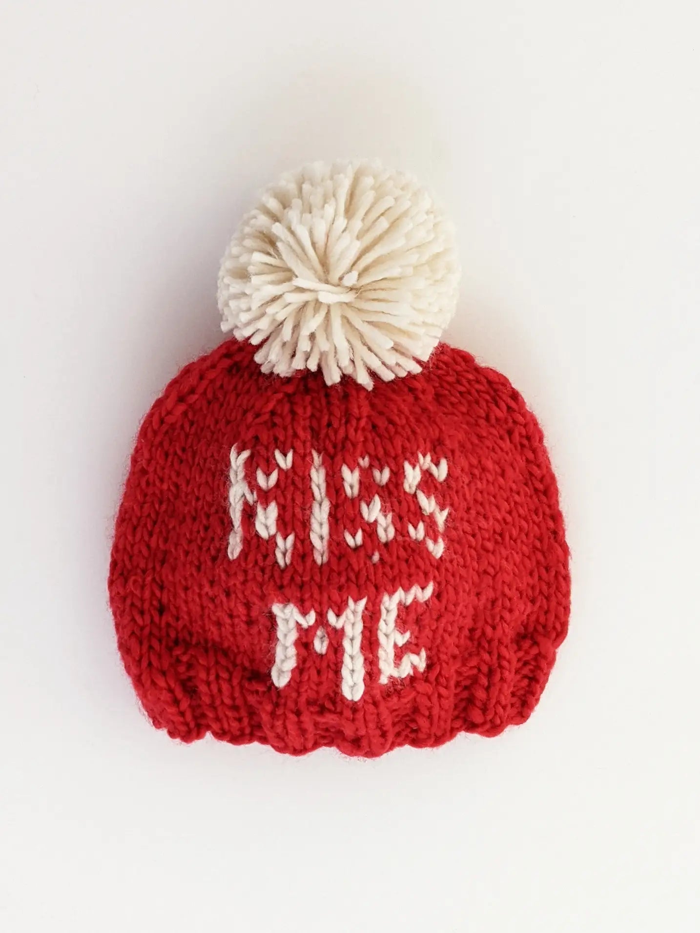 Kiss Me Valentine Knit Beanie Hat