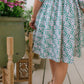 Emile Dress- Wildflower Grid
