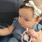 Giraffe Teether & Rattle Food-Grade Silicone Toy (Pink)