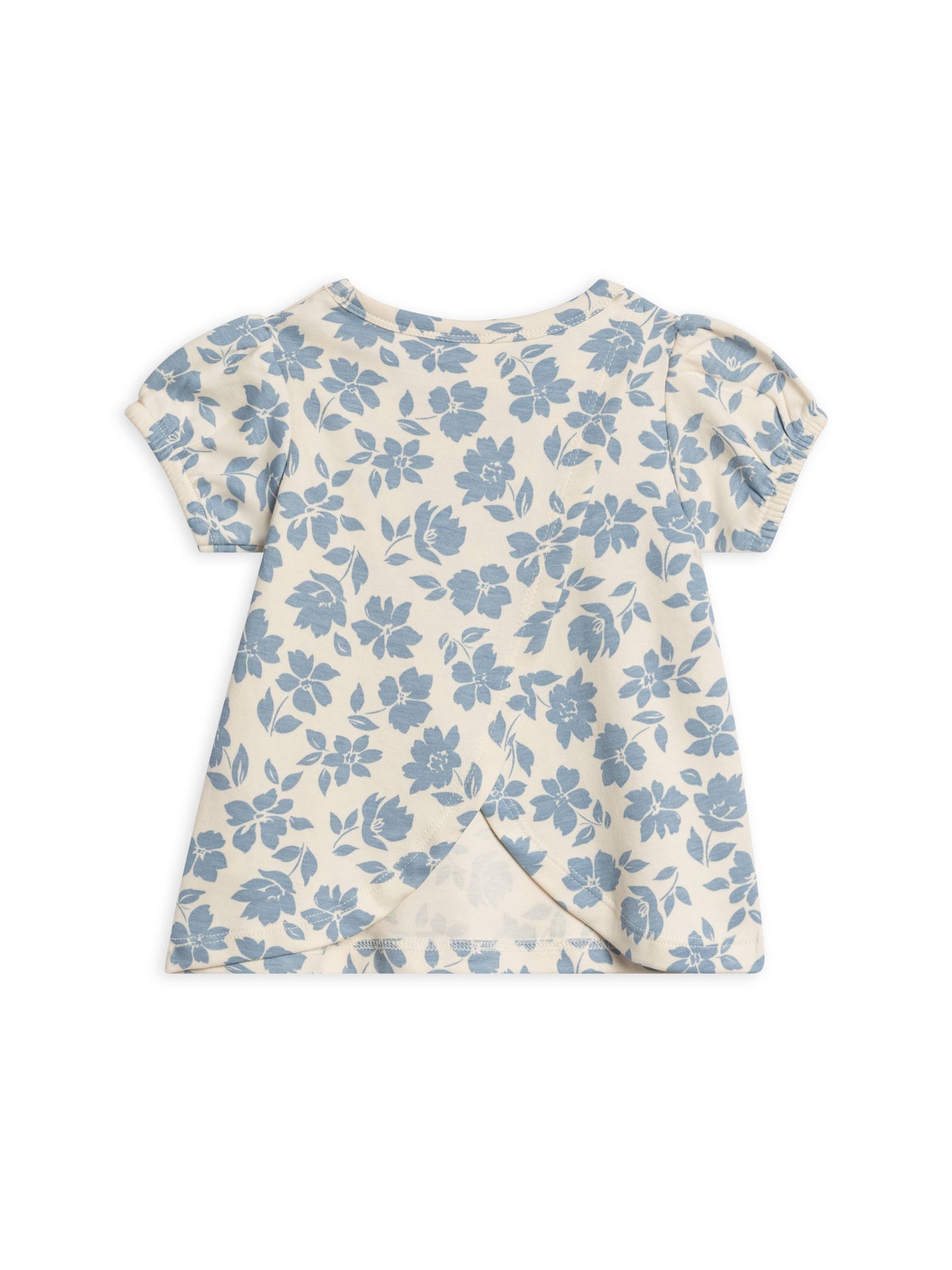 Organic Baby & Kids Cora Tulip Back Tee - Gia Floral / Rain