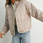 Quilted Jacket- Boho Print