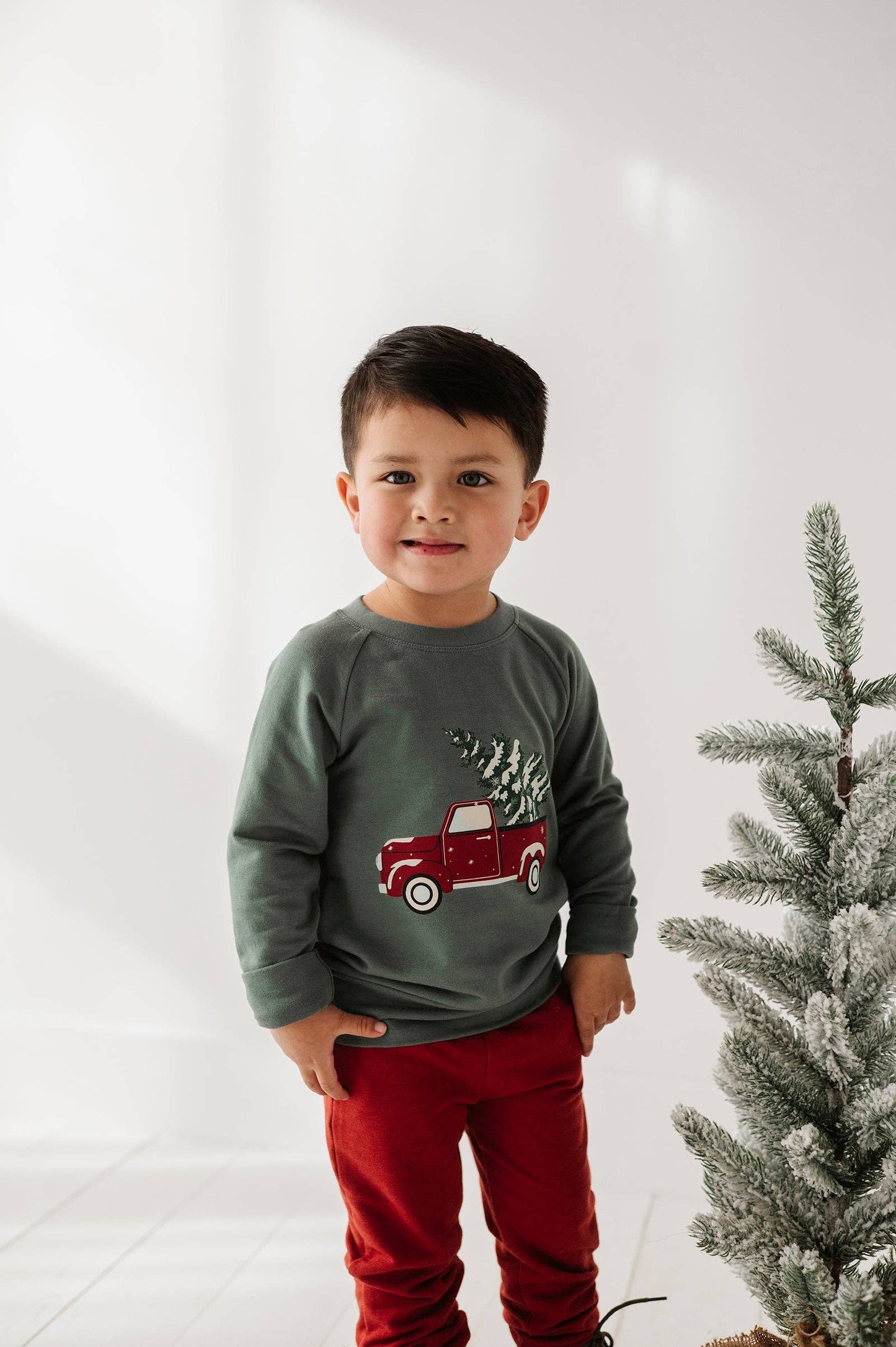 Raglan Holiday Sweatshirt