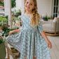 Emile Dress- Wildflower Grid