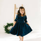 Pippa Dress- Crushed Blue