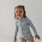 Girl's Ruffle Rash Guard Swimsuit
