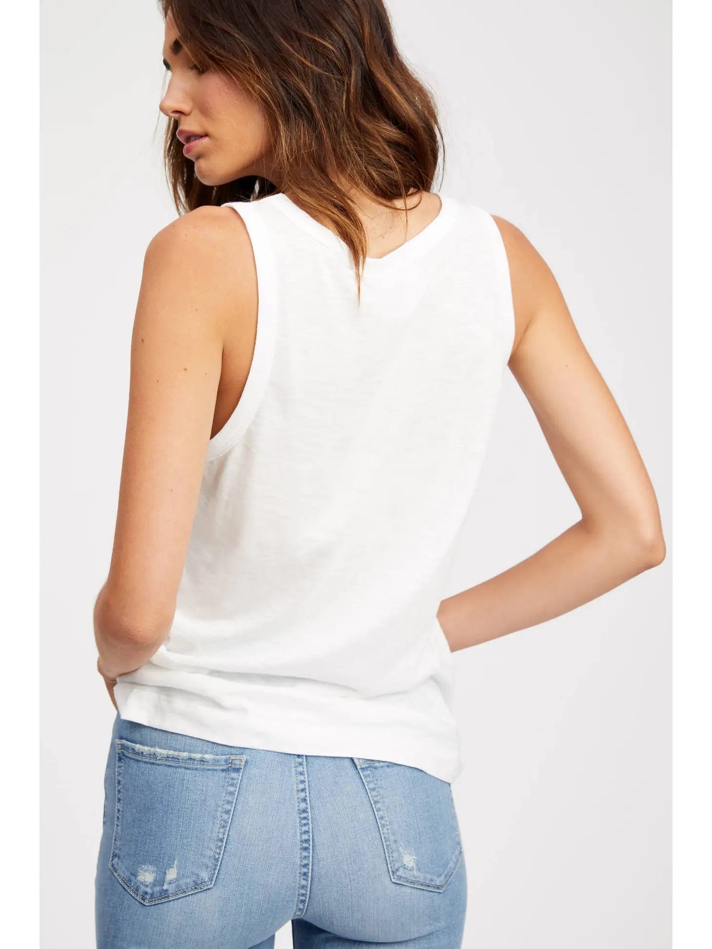 Tilson Tank- White - Lulie