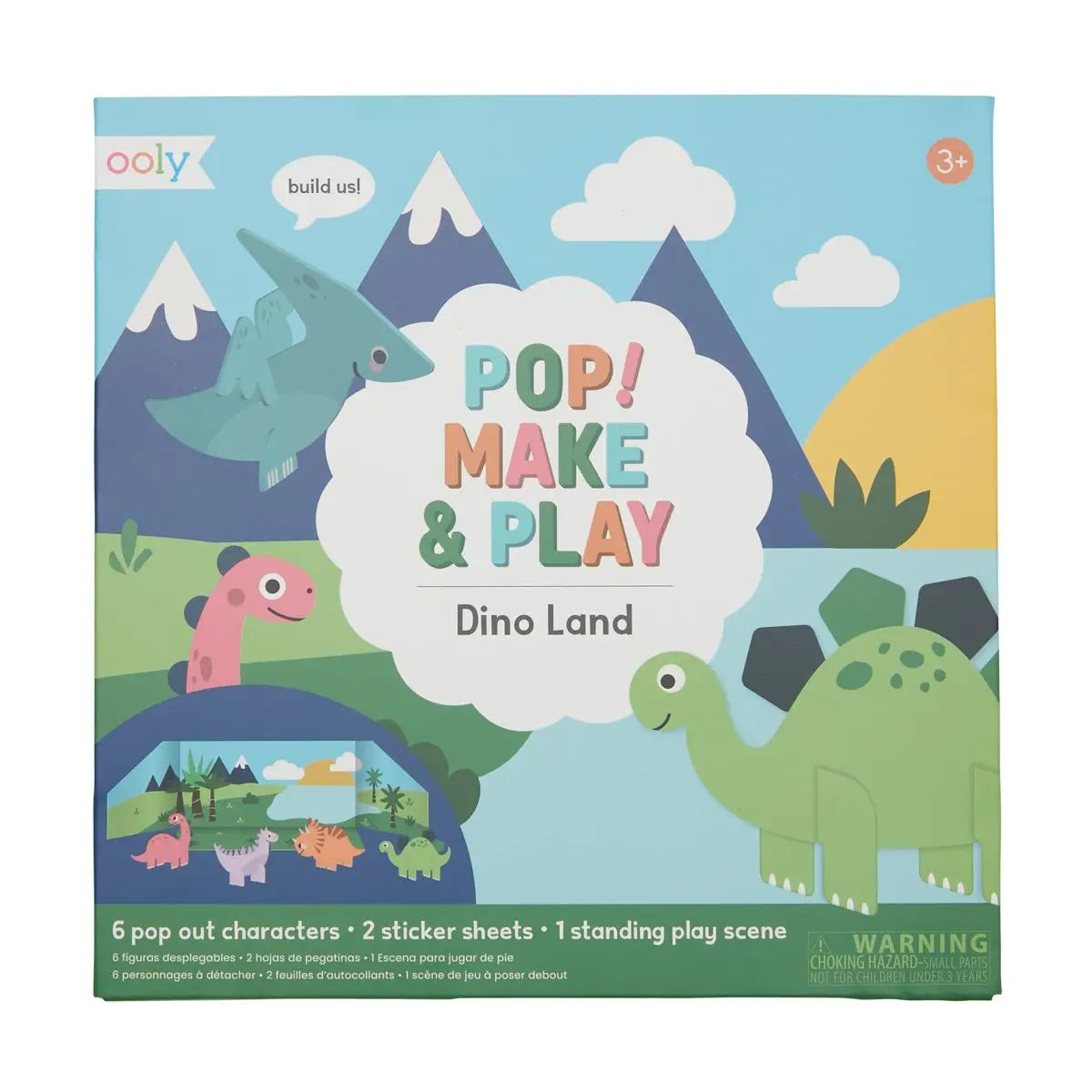 Pop! Make & Play- Dino Land