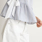 Sky Meadow Peplum Top