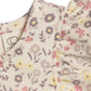 Organic Ella Ruffle Sleeve Tank - Giada Floral / Lilla