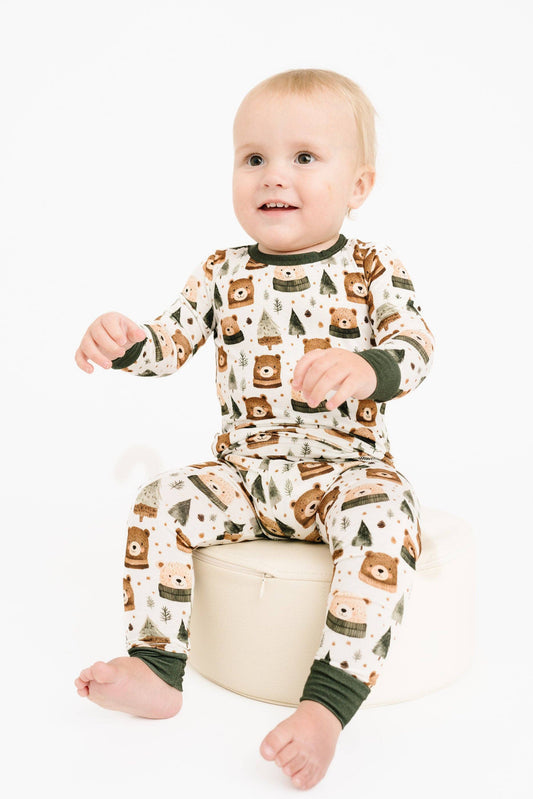 Winter Bears Bamboo Set
