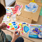 Playful Painters: Easy Watercolor Painting Kit - Ocean Pals (25 PC Set)