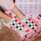 Christmas Multicolored Checkered Slippers