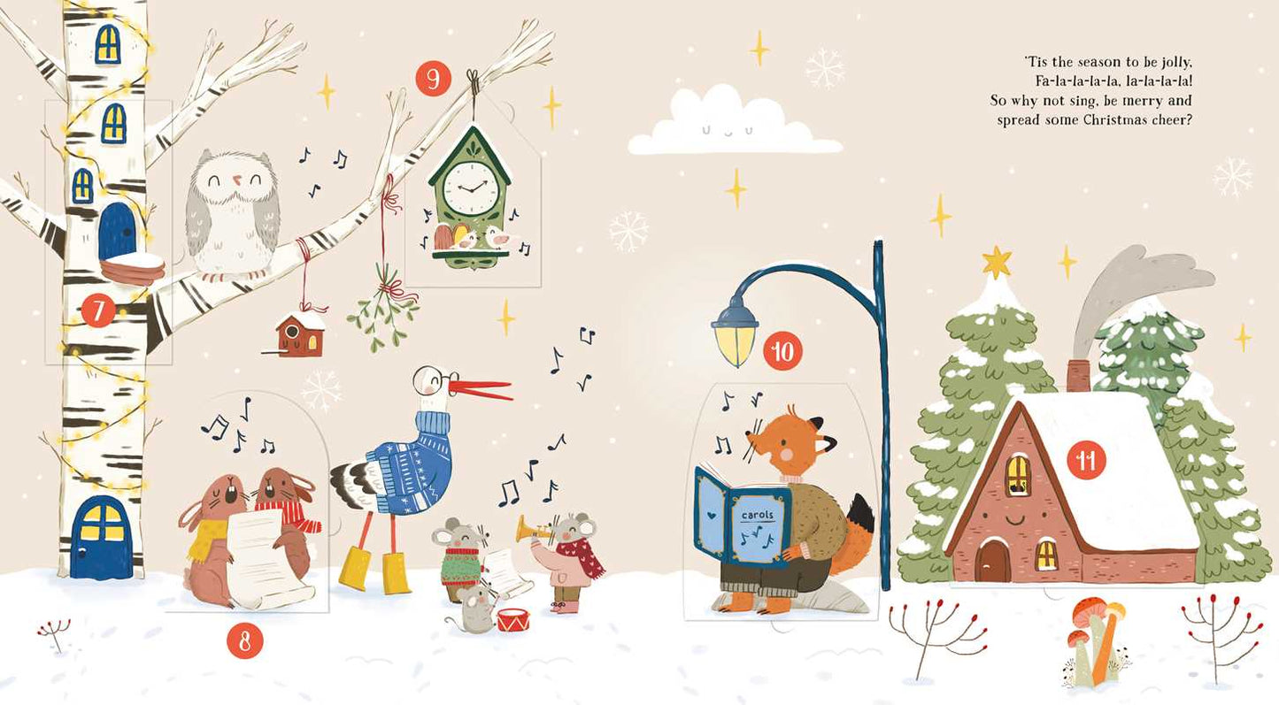Counting Down To Christmas by Little Genius Books