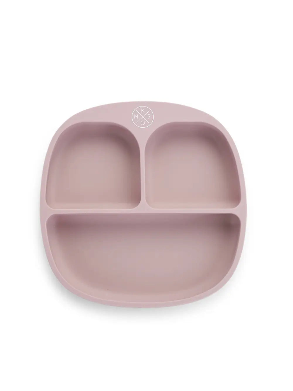Silicone Suction Kids Plate w/ Dividing Sections