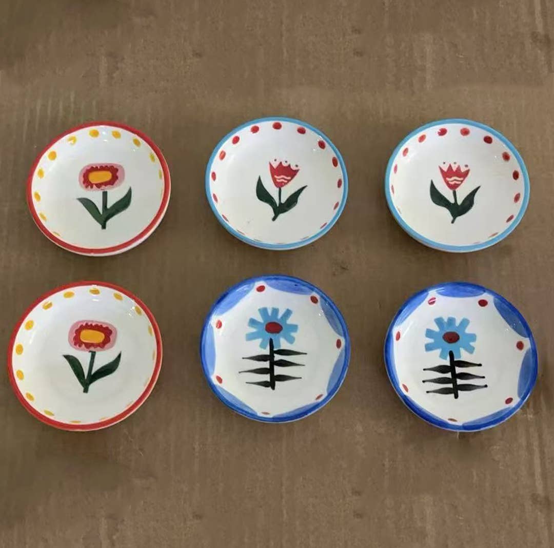 Small Sunflower Trinket Tray