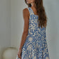 Print Detail Mini Dress