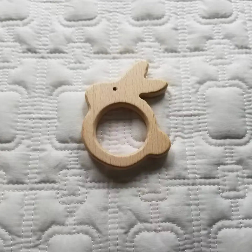 Bunny Wood Teether Toy - Lulie