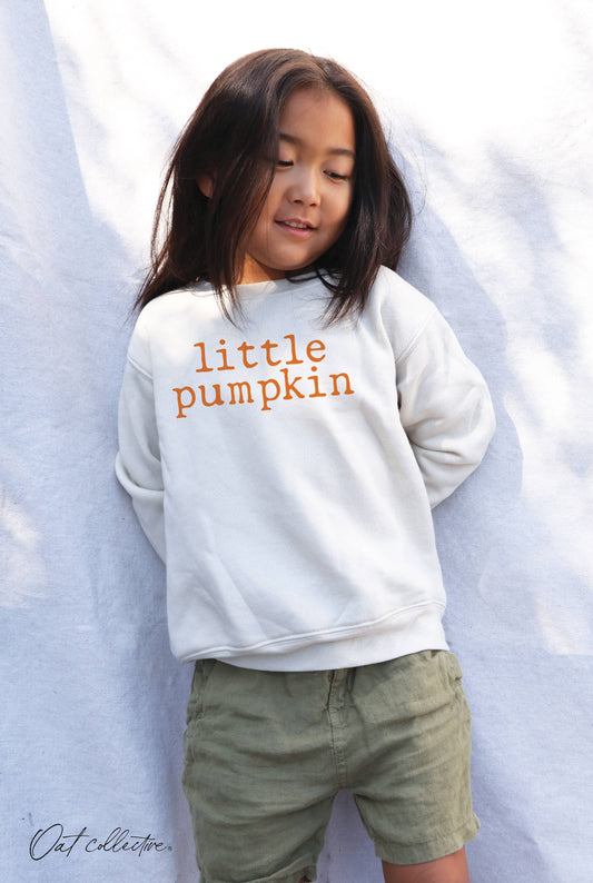 Little Pumpkin Toddler Sweatshirt