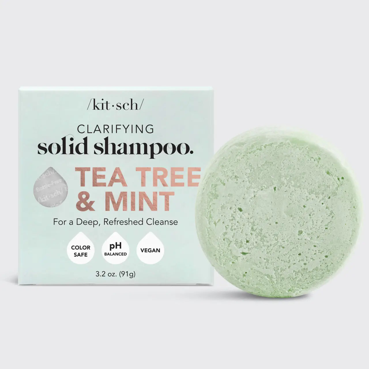 Tea Tree + Mint Clarifying Shampoo Bar - Lulie