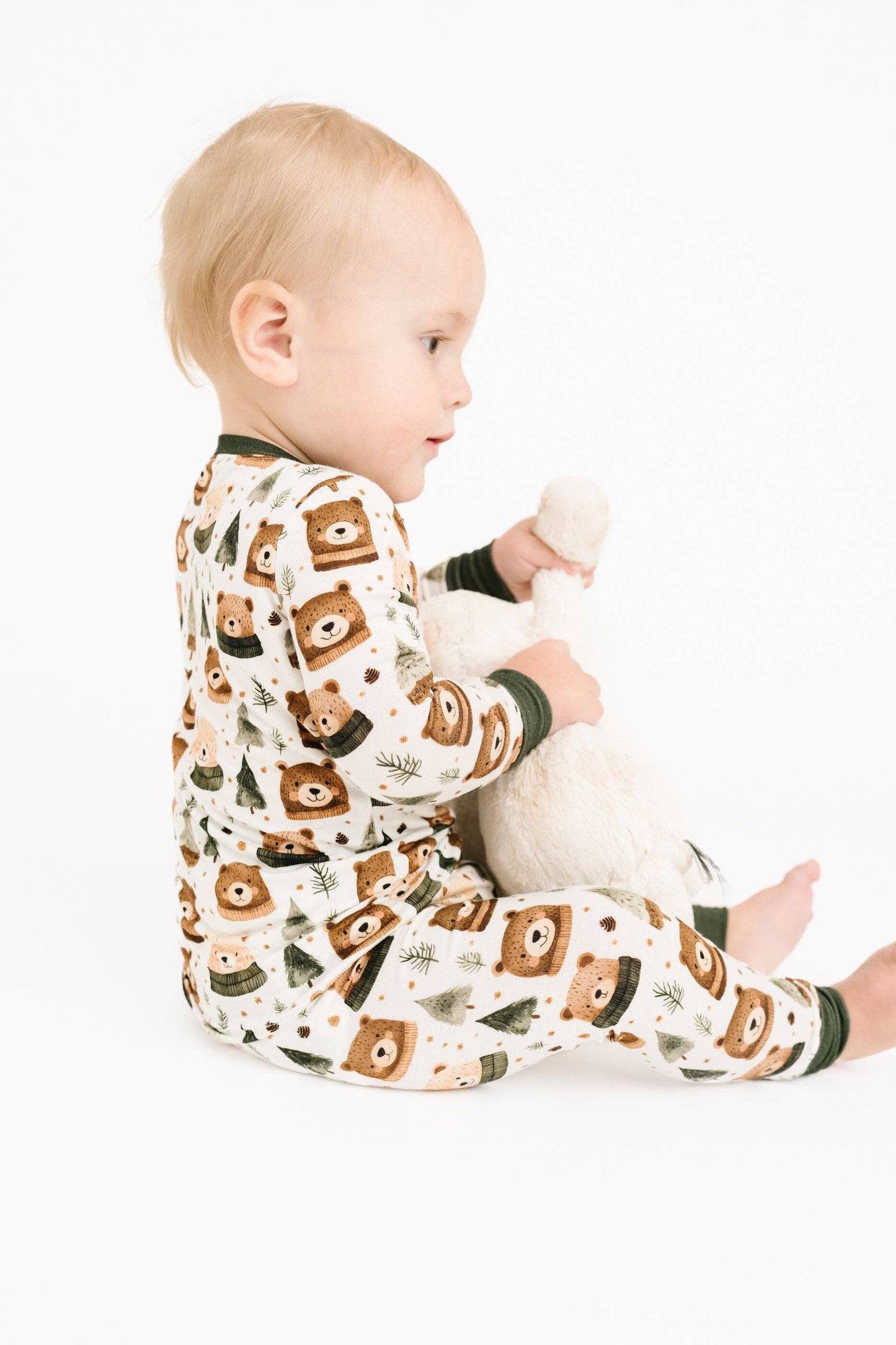 Winter Bears Bamboo Set