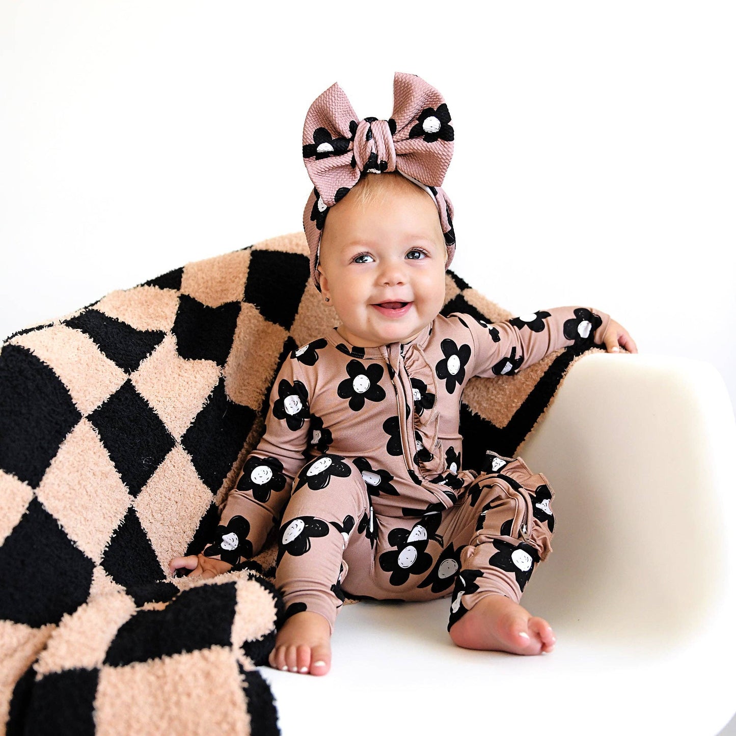 Coco Ruffle Zip Bamboo Sleeper