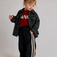 Black Double Stripe Pants with pockets