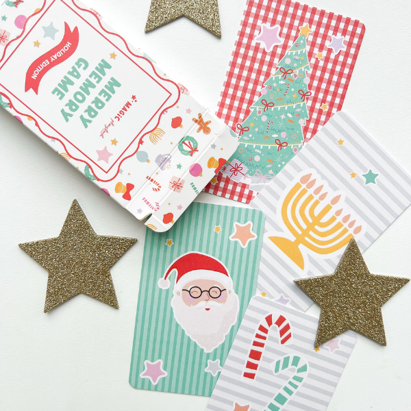 Merry Memory Card Game - Holiday Matching Fun for Families