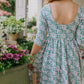 Emile Dress- Wildflower Grid