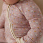 Long Sleeve Zip Romper- Mini Daisy