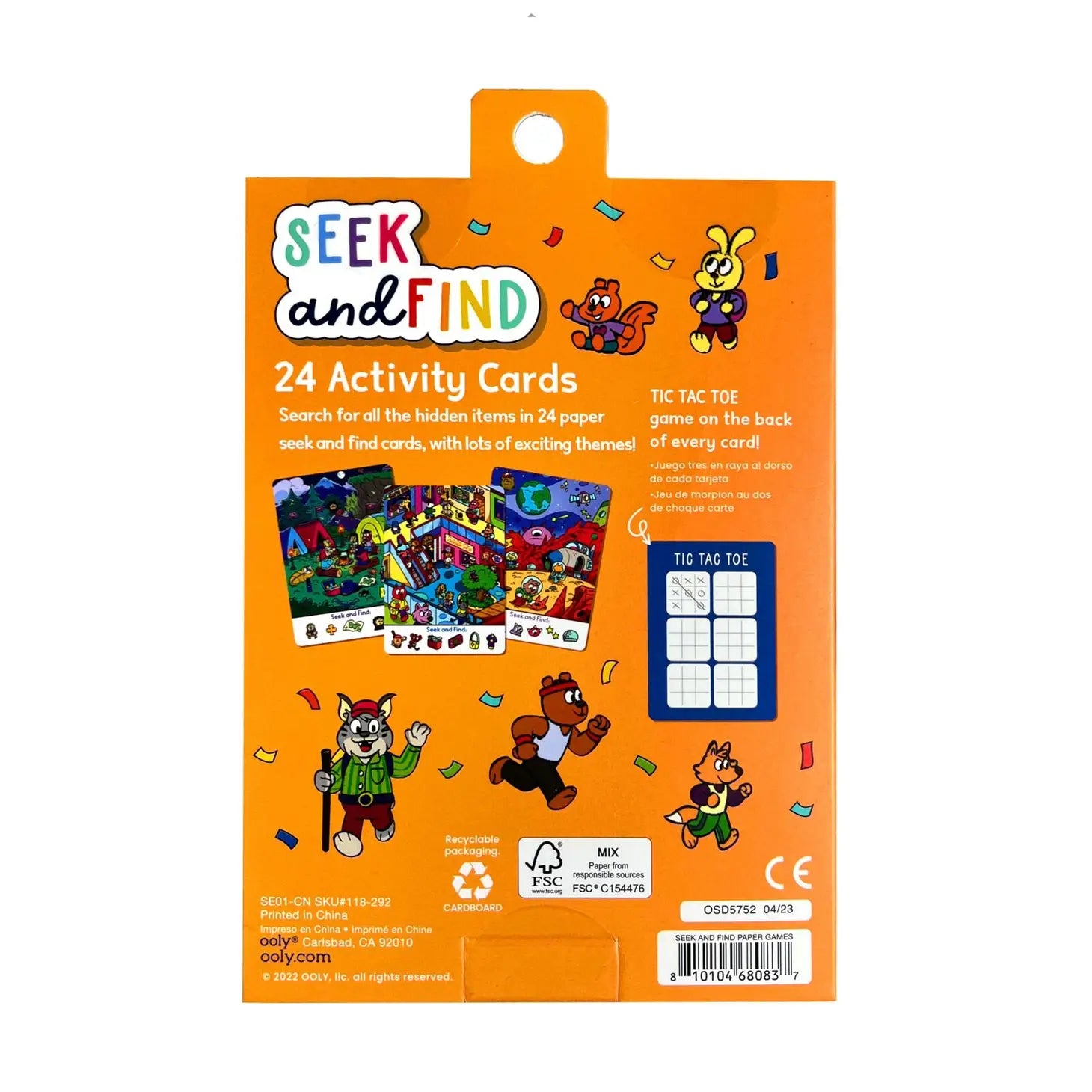 Seek & Find Activity Cards - Set of 24 - Lulie