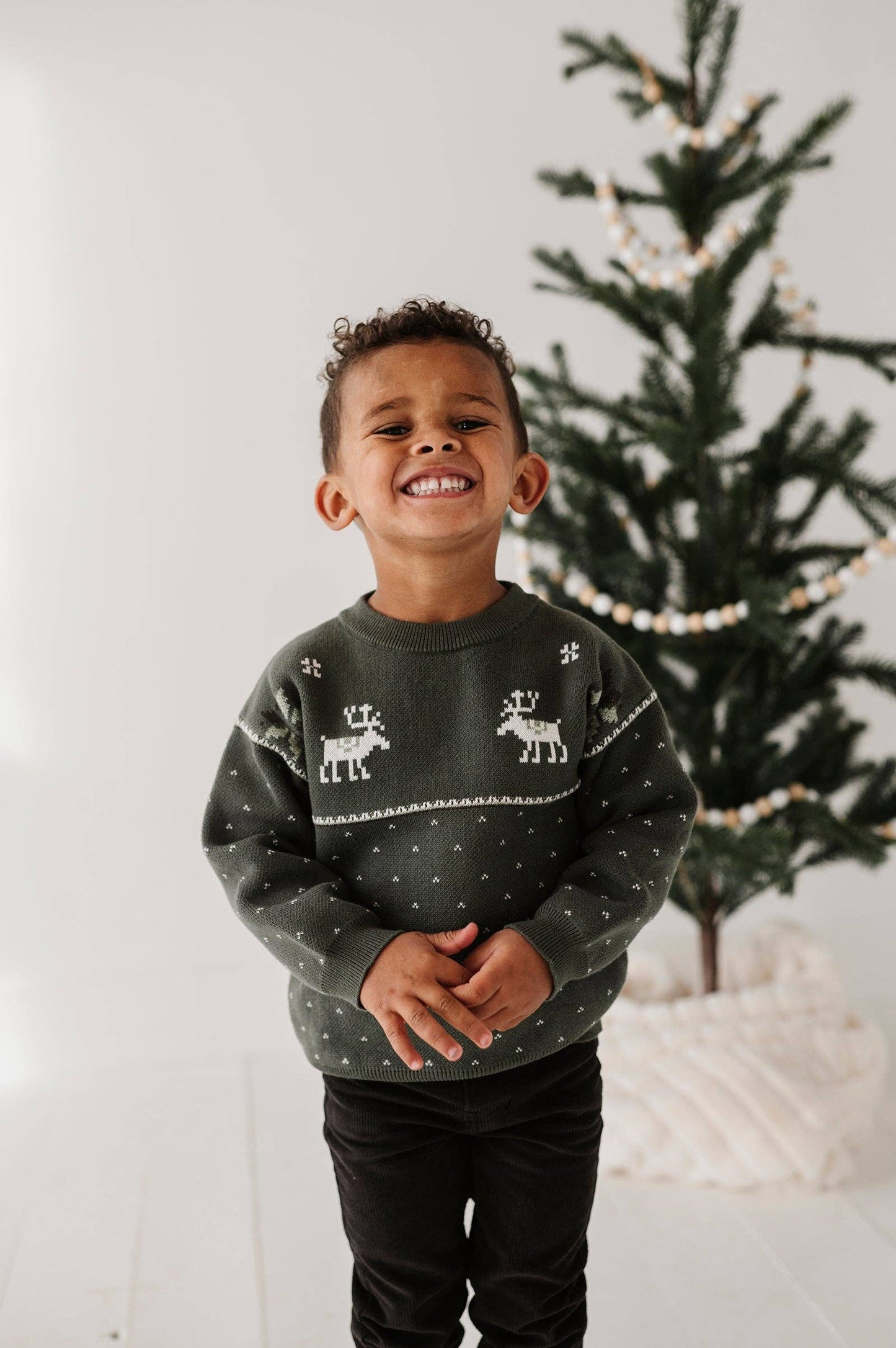 Knit Sweater-Moose