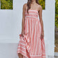 Striped Midi Dress