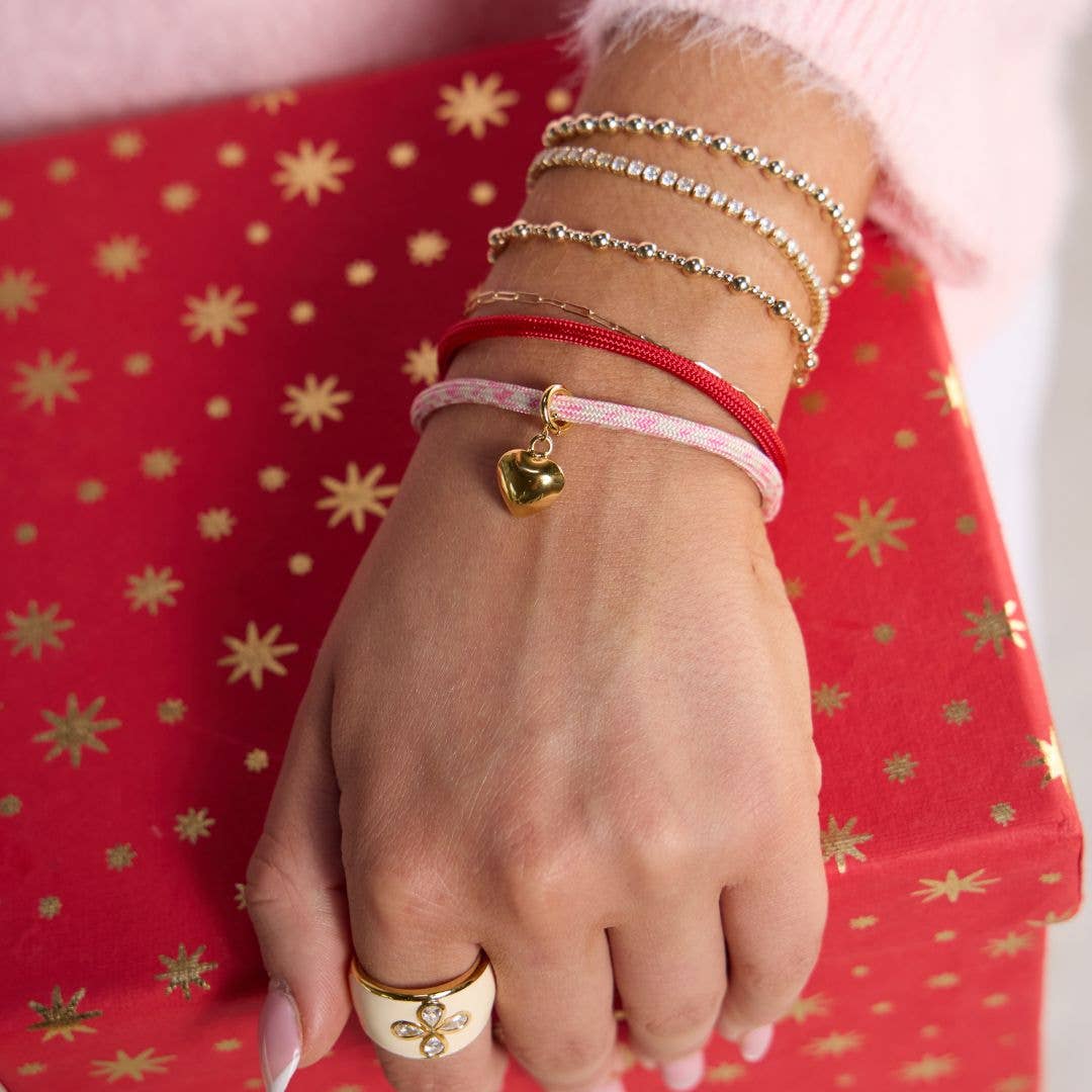 Strawberry Milkshake Minimalist Paracord Bracelet
