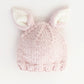 Bunny Ears Blush Beanie