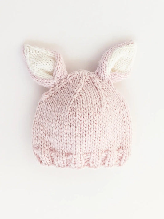 Bunny Ears Blush Beanie