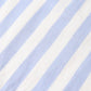 Organic Ruffle Top & Pants Set - Blue Stripes