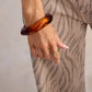 Mixed Metal Waterproof Twist Ring