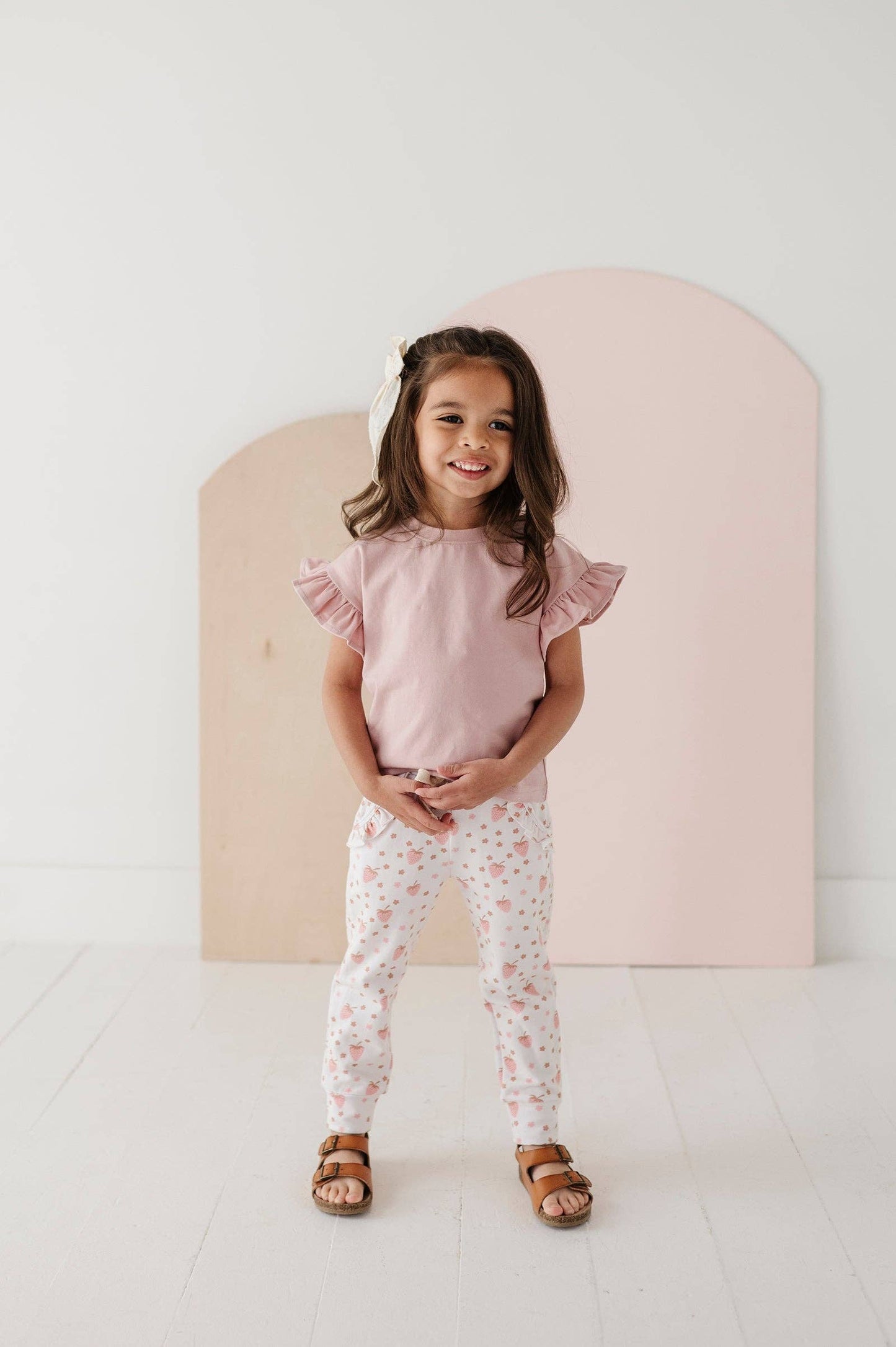Ruffle Sleeve Top