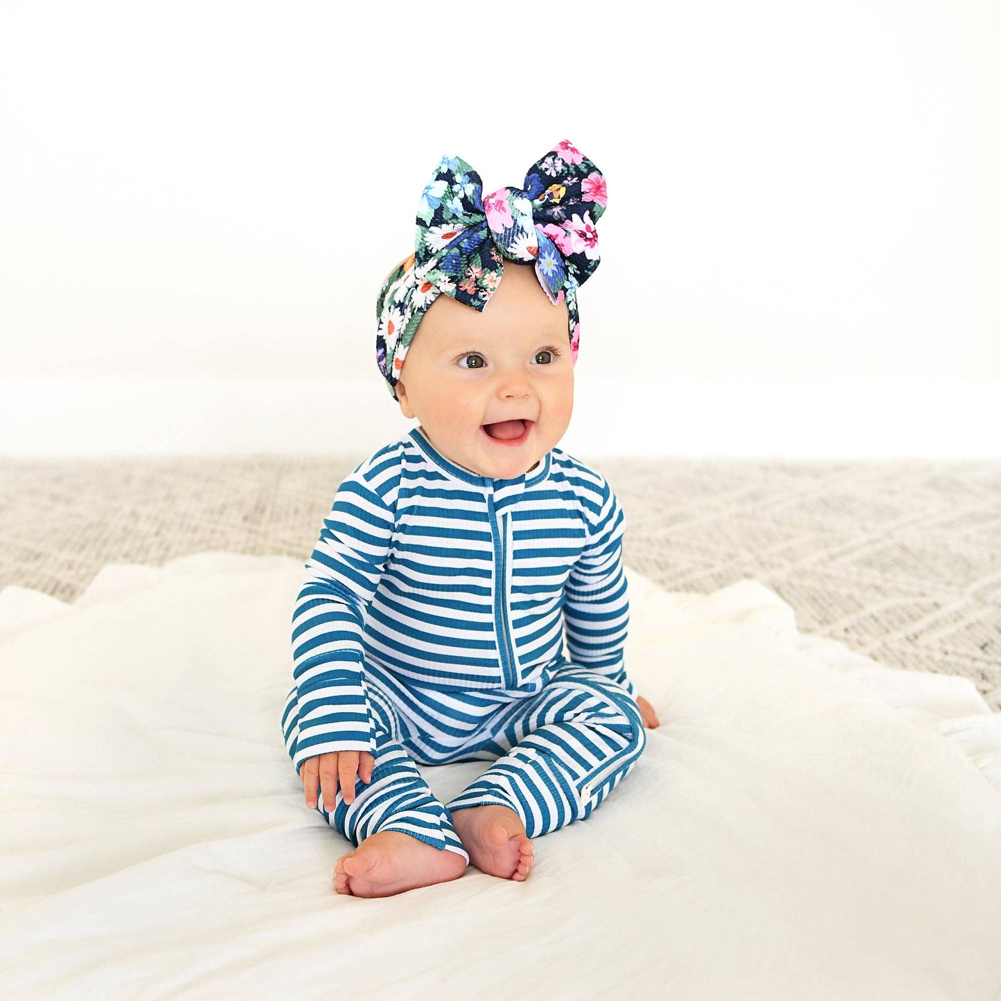 Cooper Ribbed Zip Bamboo Sleeper