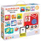 Super Size Memory Floor Game- Vehicles