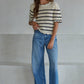 Crochet Striped Top