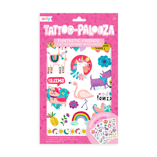 Tattoo-Palooza Temporary Tattoo: Fantastic Friends