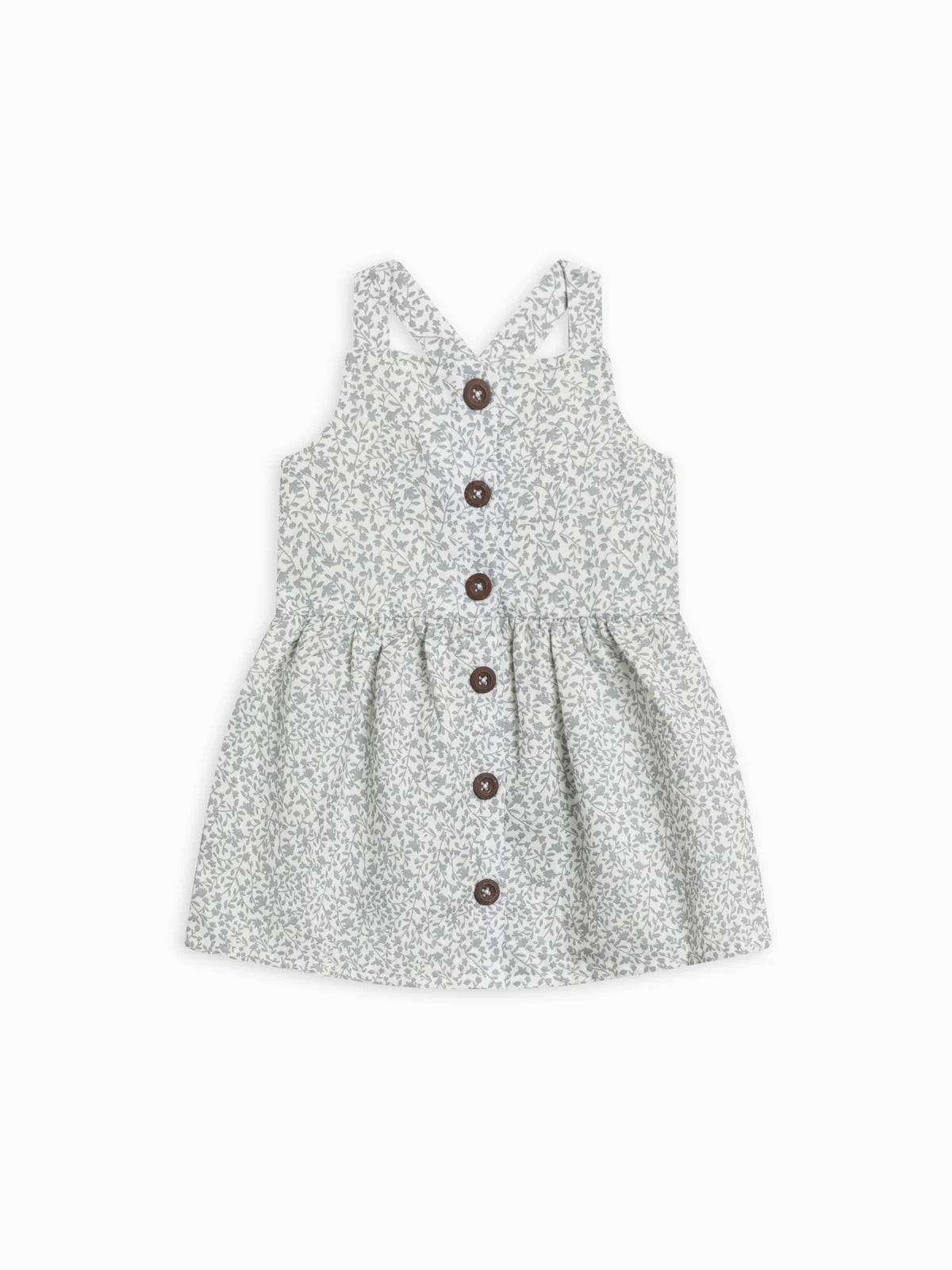 Paloma Linen Button Front Dress - Edna Floral - Lulie